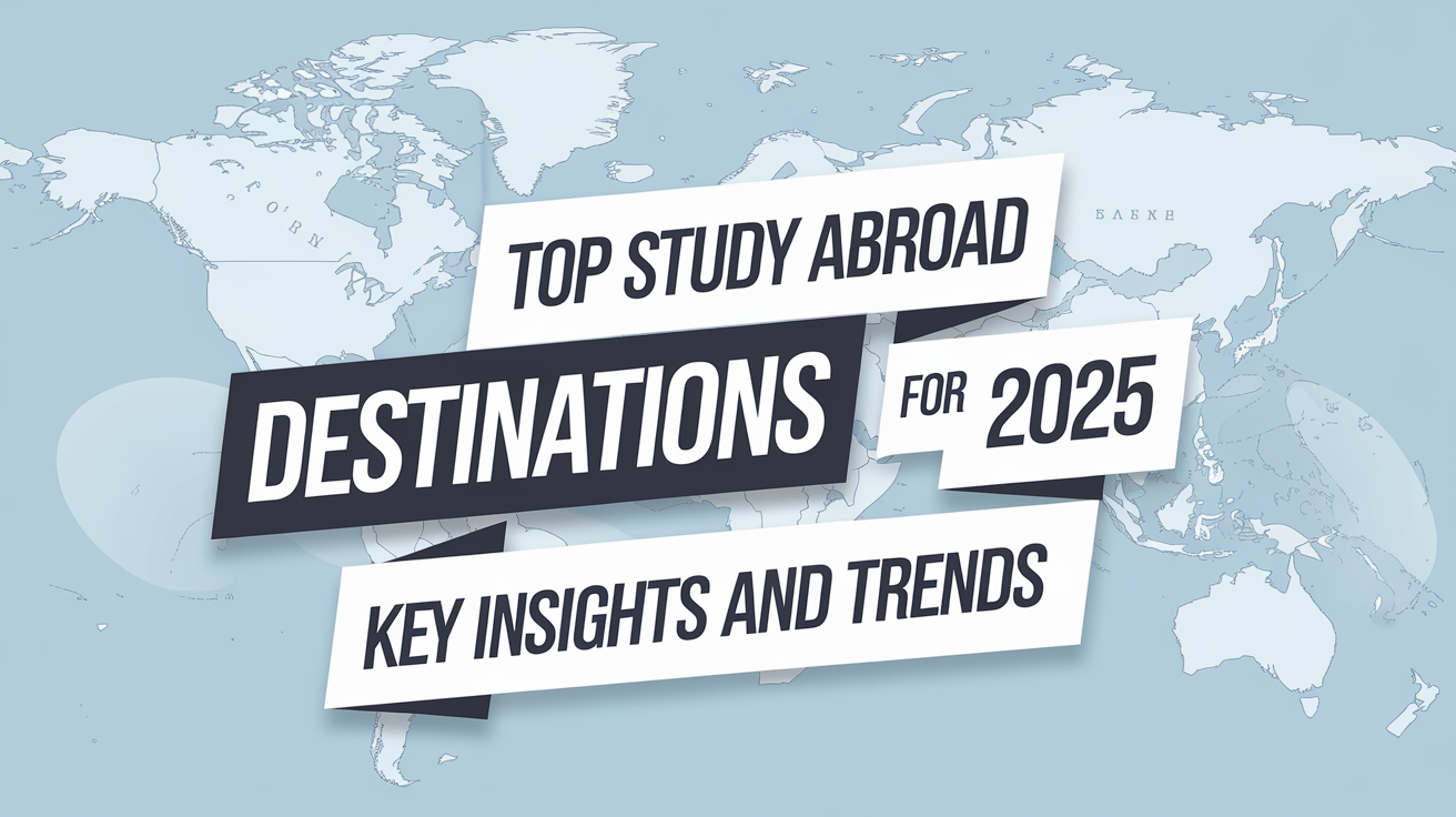 Top Study Abroad Destinations for 2025: Key Insights and Trends